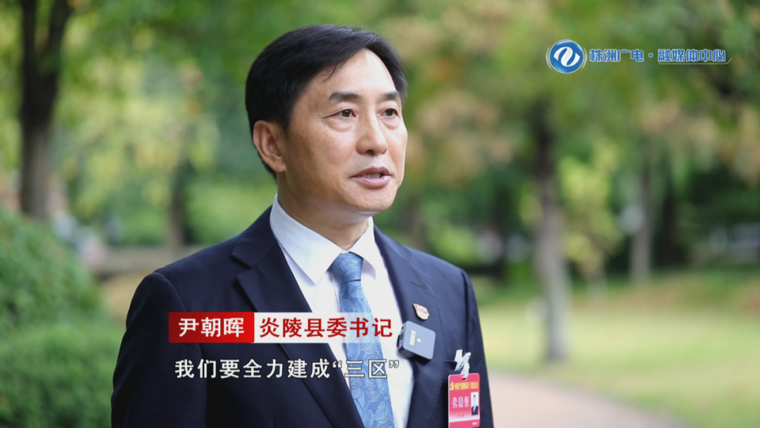 县委书记尹朝晖接受市台采访：落实党代会精神，炎陵这样干！