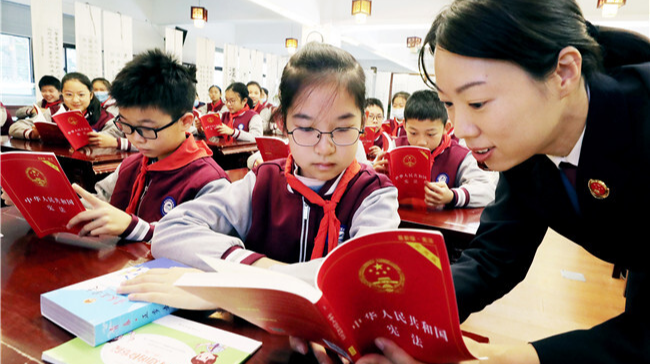 新华时评：让宪法精神在全体人民中落地生根