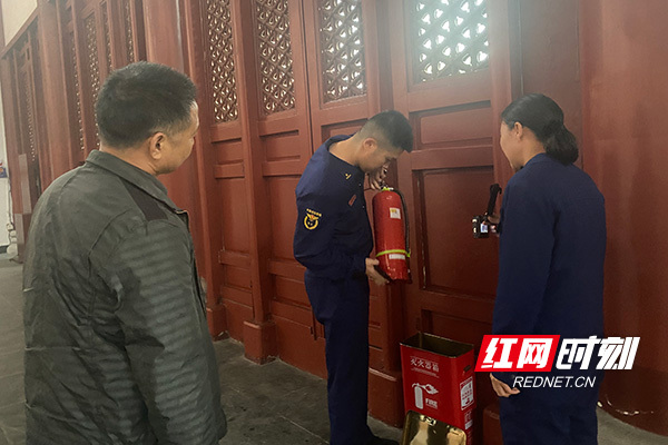 炎陵消防深入辖区文物古建筑开展消防安全检查