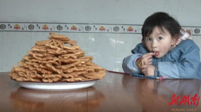 活色生香过大年|炎陵馓子脆香可口