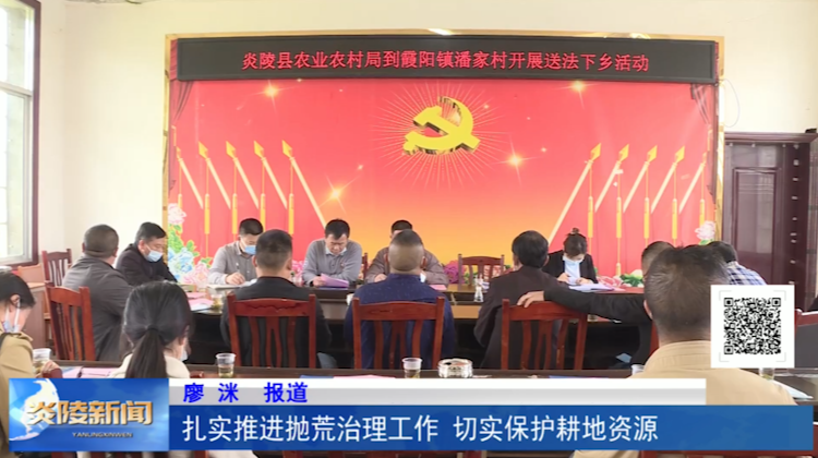 扎实推进抛荒治理工作 切实保护耕地资源