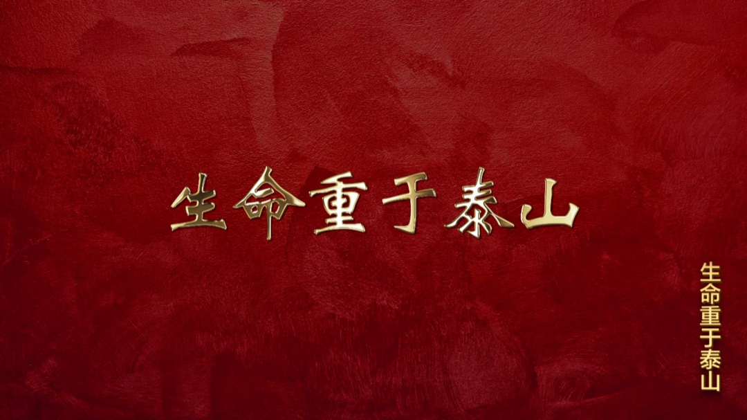 生命重于泰山【视频】