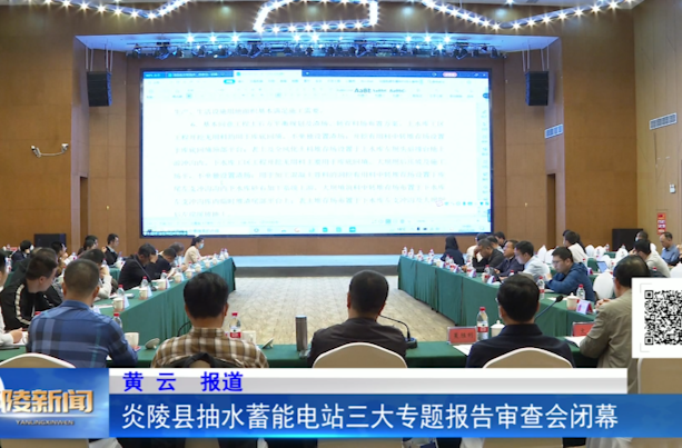 炎陵县抽水蓄能电站三大专题报告审查会闭幕