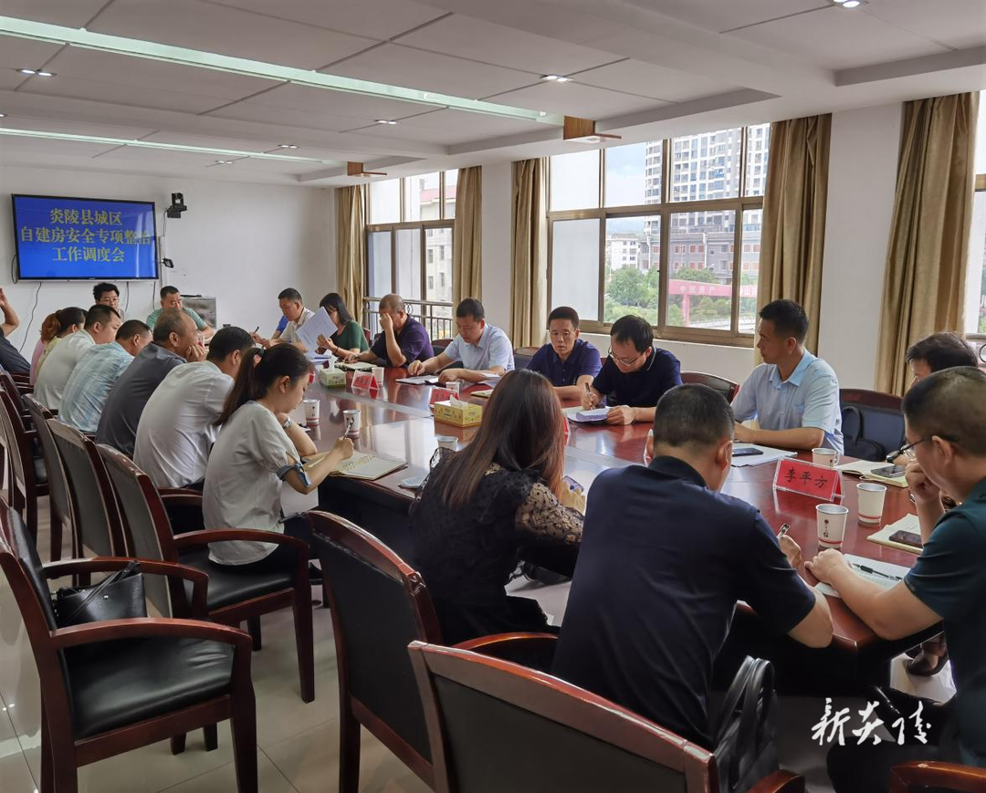 炎陵县召开县城区自建房安全专项整治工作调度会