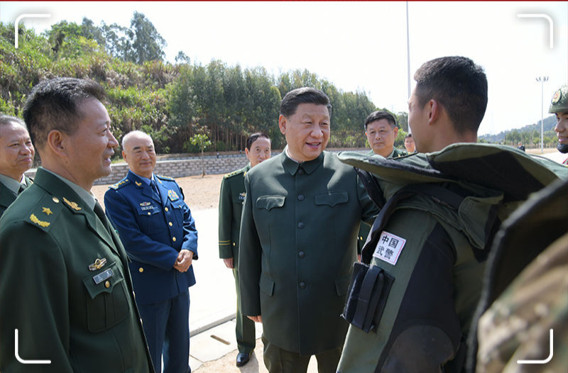近镜头丨“从严训练，艺高人胆大！”