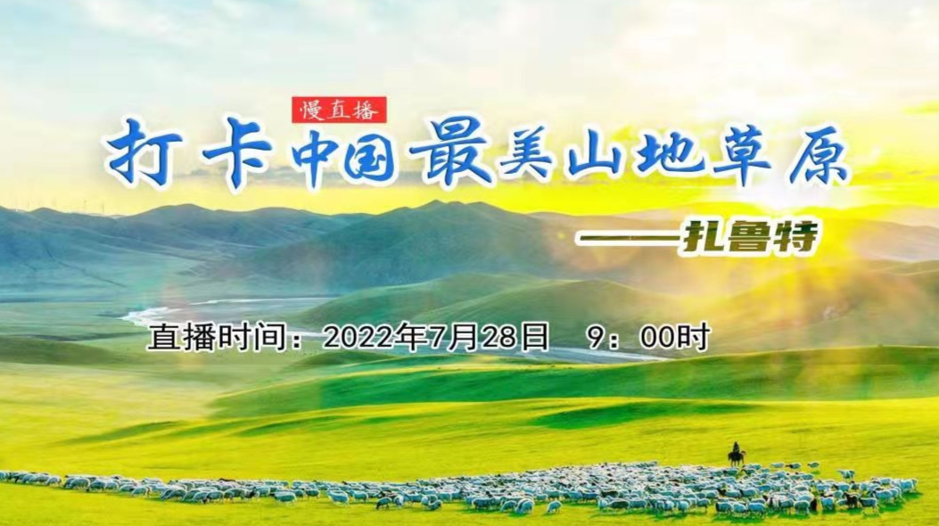 慢直播——打卡“中国最美山地草原——扎鲁特”