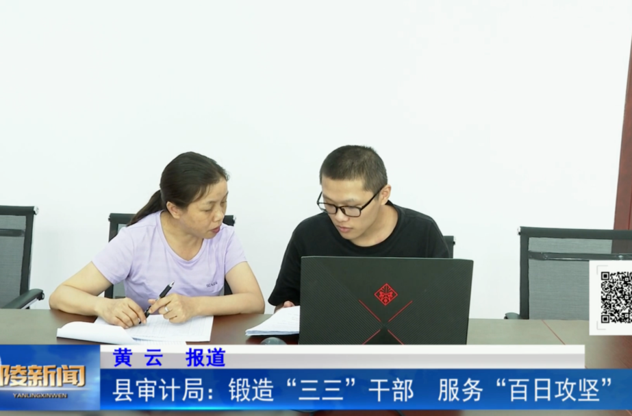 县审计局：锻造“三三”干部  服务 ”百日攻坚”