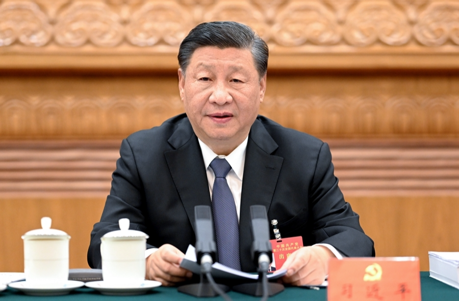 党的二十大主席团举行第二次会议 习近平主持会议