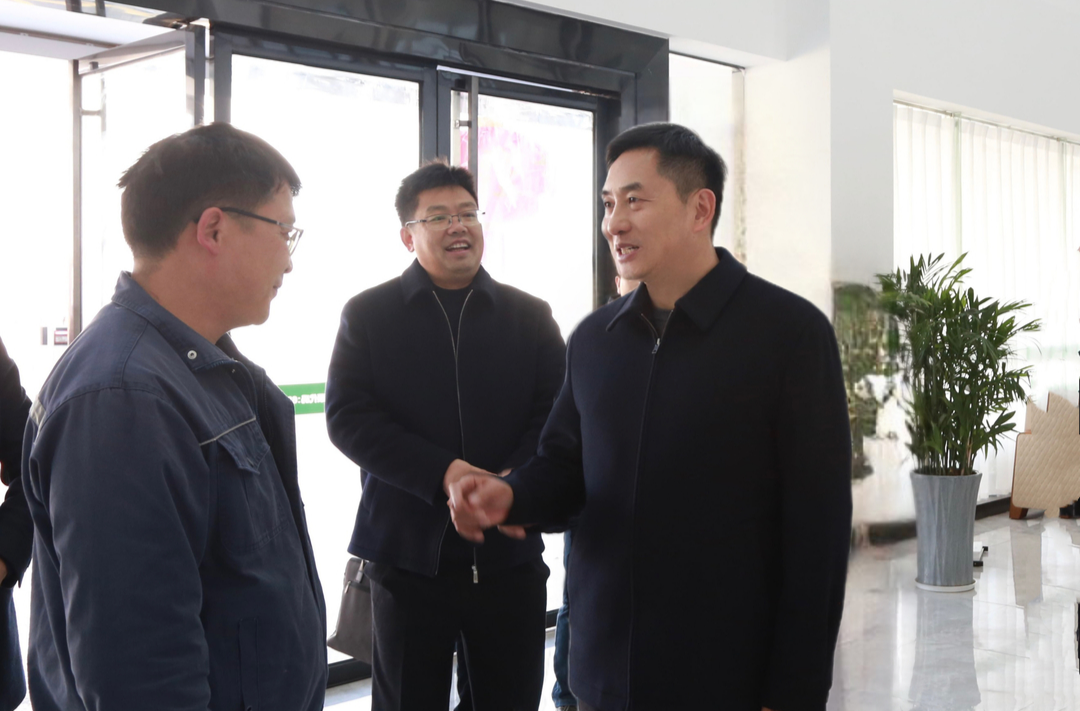 图文|尹朝晖调研企业复工复产工作时强调：扎实抓好节后复工复产 支持民营企业发展壮大