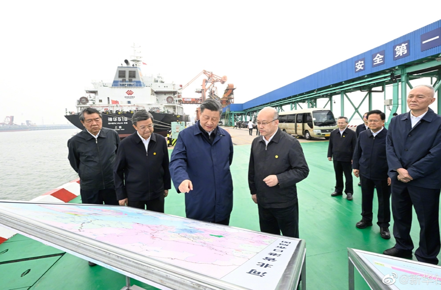 习近平在沧州市考察调研