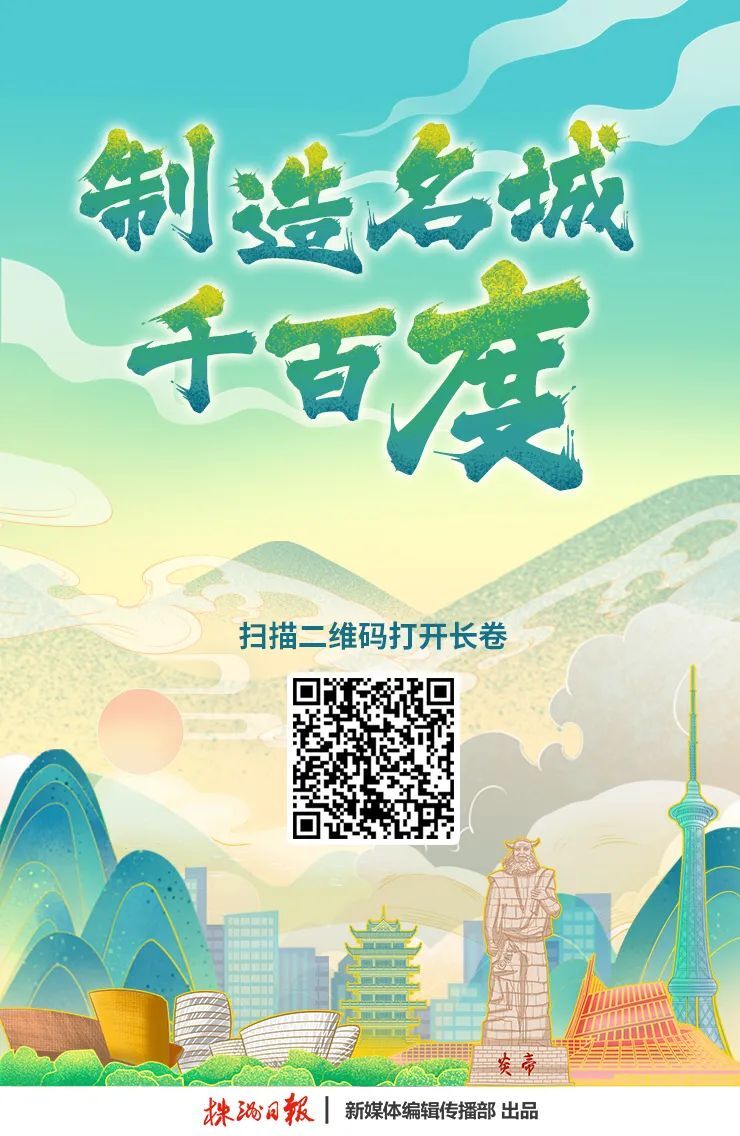 H5手绘长卷 | 制造名城千百度