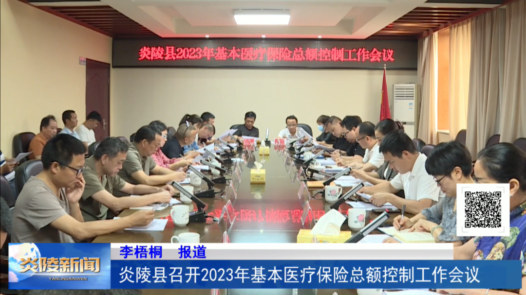 炎陵县召开2023年基本医疗保险总额控制工作会议