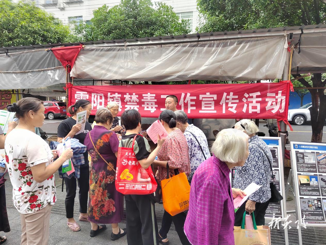 炎陵县霞阳镇、十都镇、下村乡开展禁毒反诈宣传活动