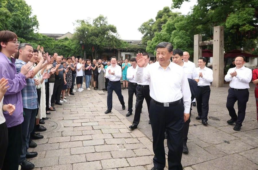 习近平在江苏苏州市考察调研