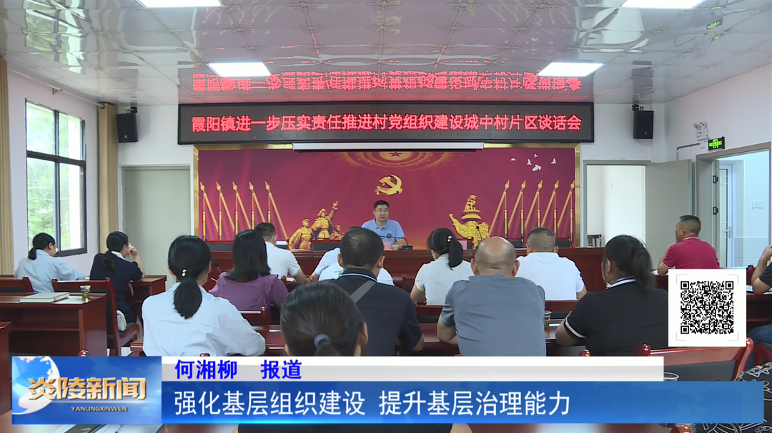 强化基层组织建设 提升基层治理能力