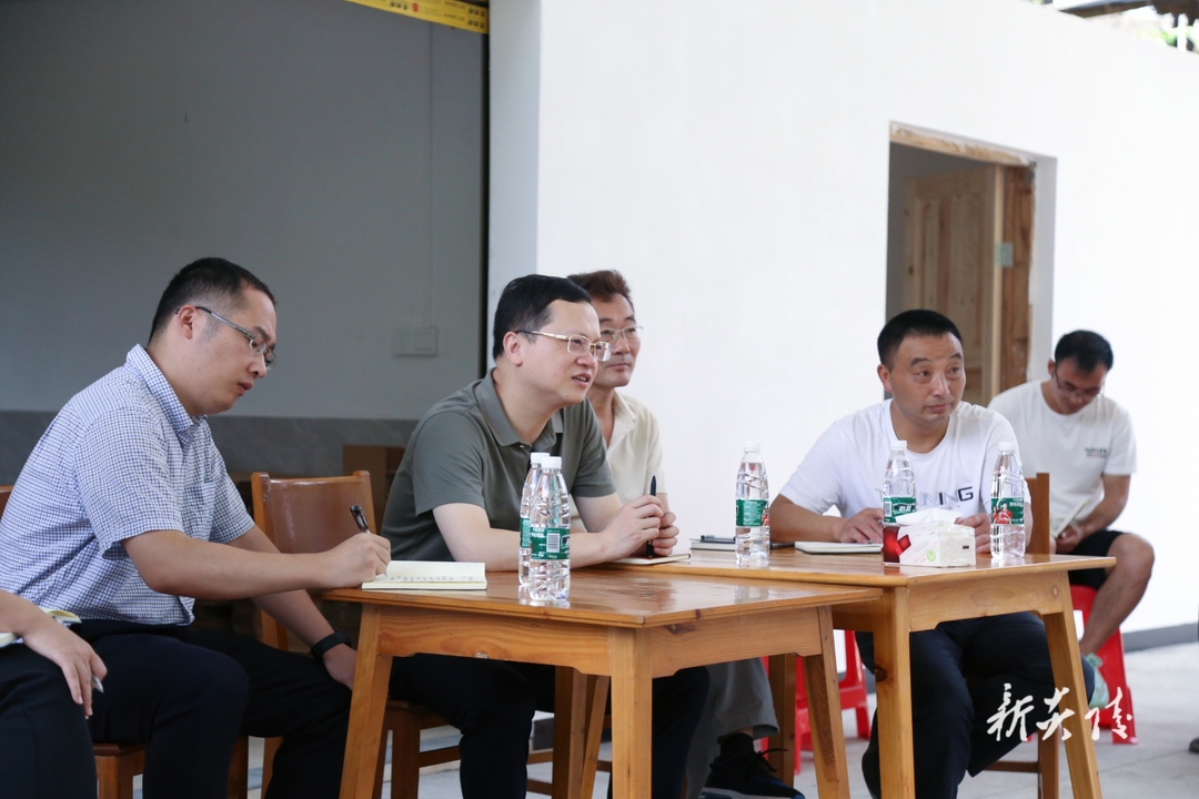夏胜利在策源乡调研黄桃销售、文旅产业发展和安全工作
