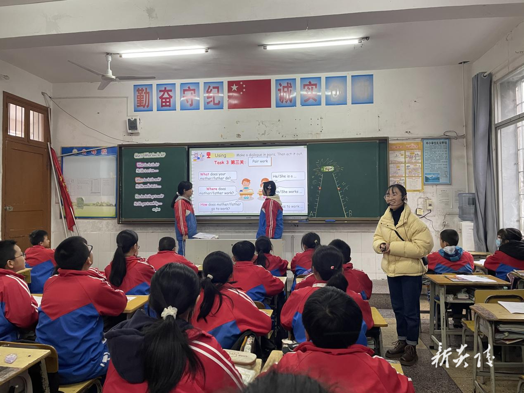 炎陵县城南小学承办“优师优课”大比武小学英语决赛活动
