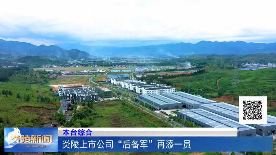 炎陵上市公司“后备军”再添一员