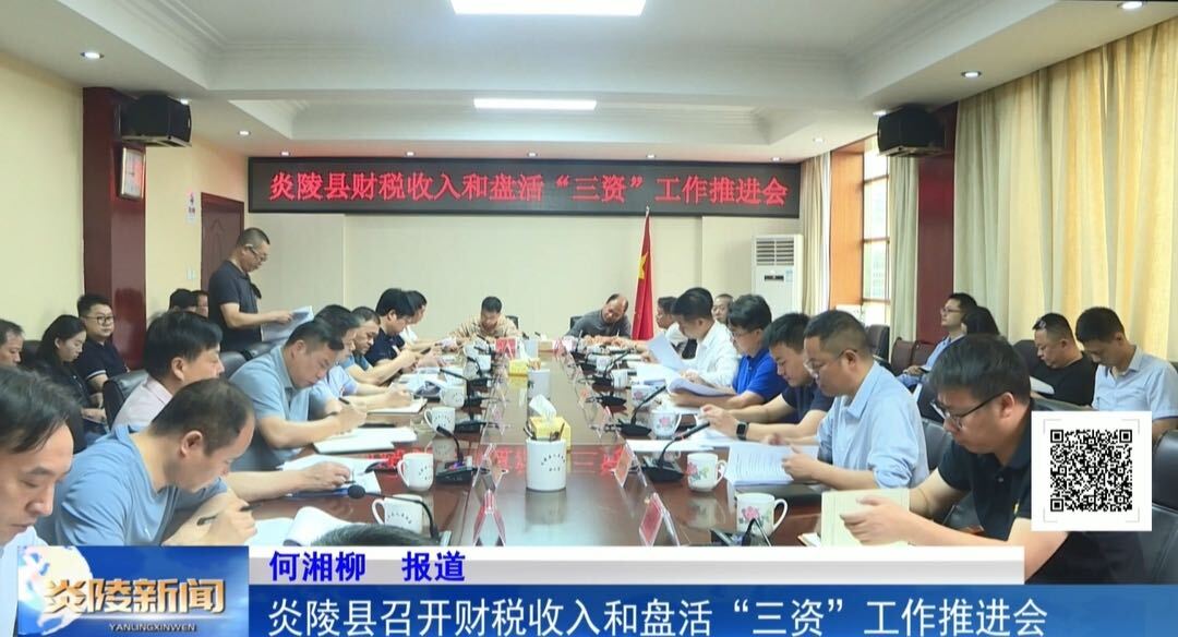 炎陵县召开财税收入和盘活“三资”工作推进会