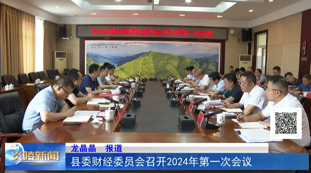 县委财经委员会召开2024年第一次会议