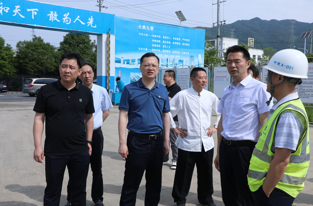 图文丨夏胜利带队调研重点项目建设工作