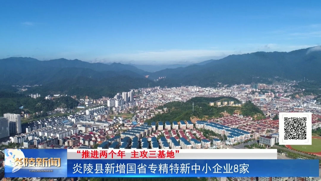 炎陵县新增国省专精特新中小企业8家