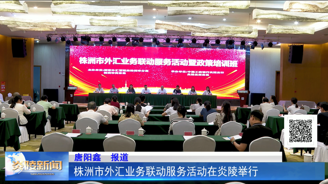 株洲市外汇业务联动服务活动在炎举行