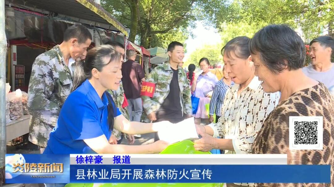县林业局开展森林防火宣传