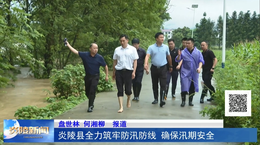 炎陵县全力筑牢防汛防线 确保汛期安全