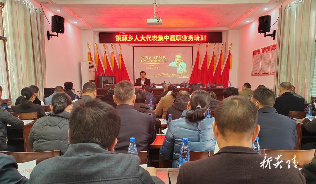 炎陵县策源乡召开人大代表履职业务培训