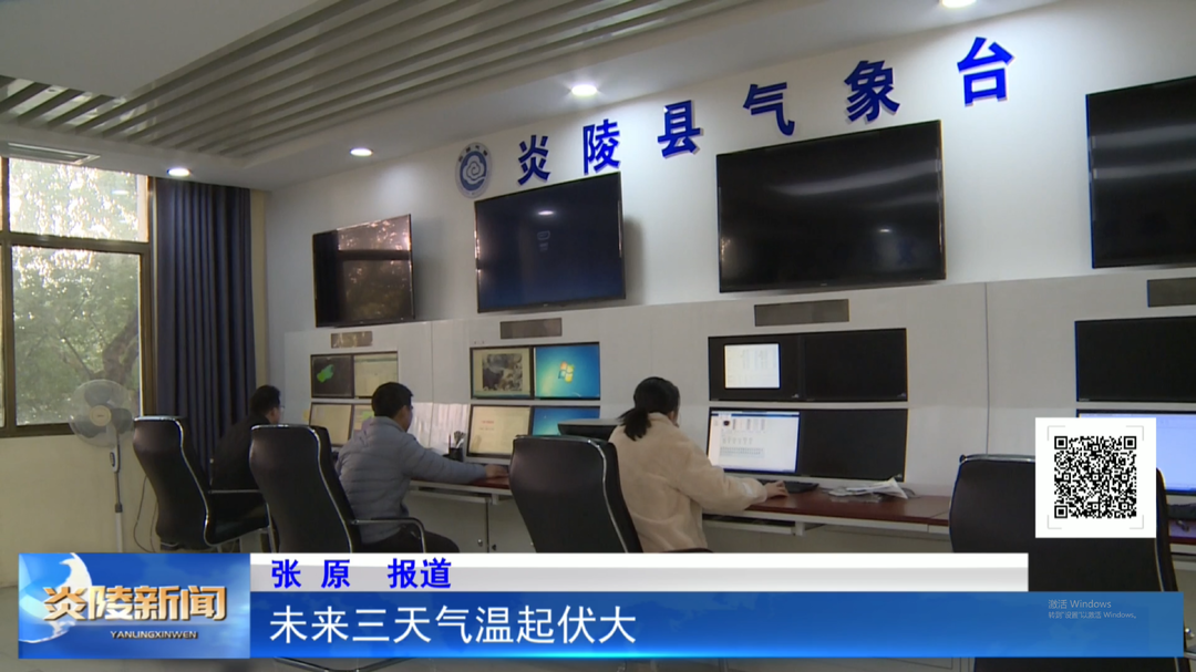 未来三天气温起伏大