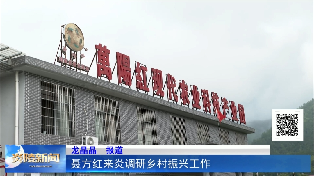 聂方红来炎调研乡村振兴工作