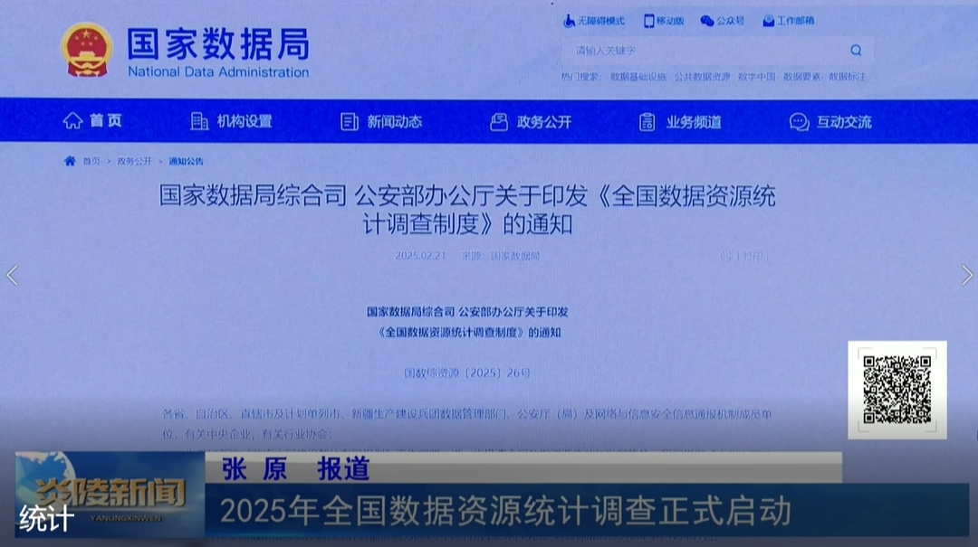 2025年全国数据资源统计调查正式启动