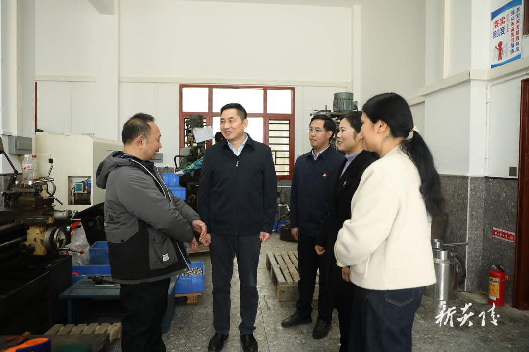 尹朝晖到水口镇调研乡村振兴工作
