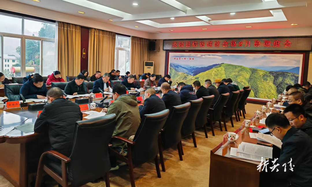 炎陵县召开信访“两个专项行动”部署会