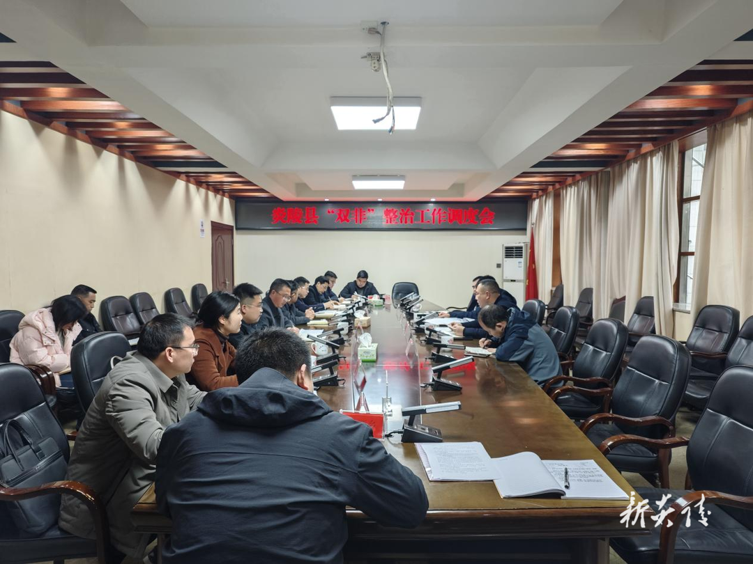 炎陵县召开耕地“非农化”、永久基本农田“非粮化”整治工作调度会