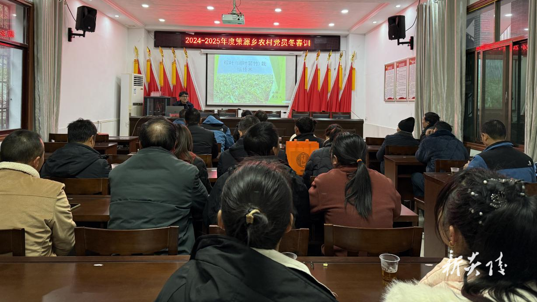 炎陵县策源乡：开展党员冬春训 充电蓄能启新程