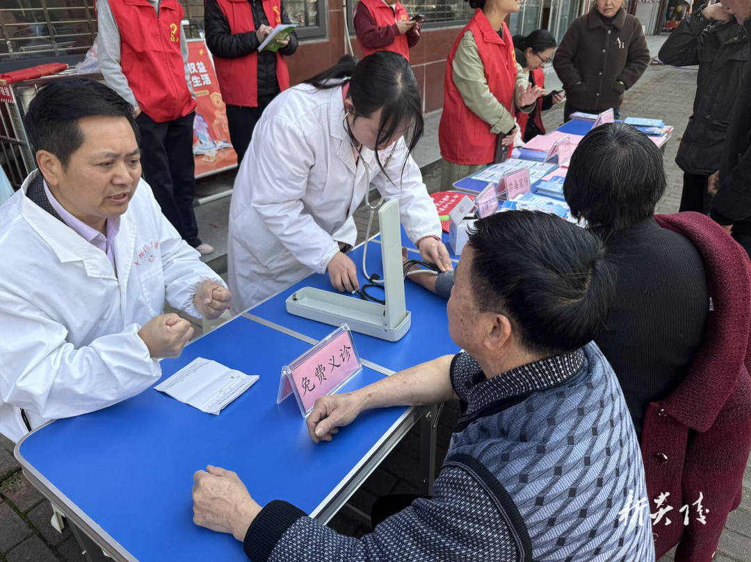 炎陵县十都镇开展学雷锋志愿服务活动 惠民服务暖人心
