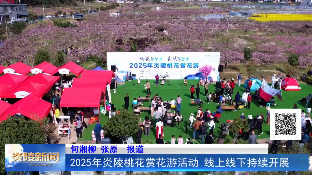 2025年炎陵桃花赏花游活动 线上线下持续开展