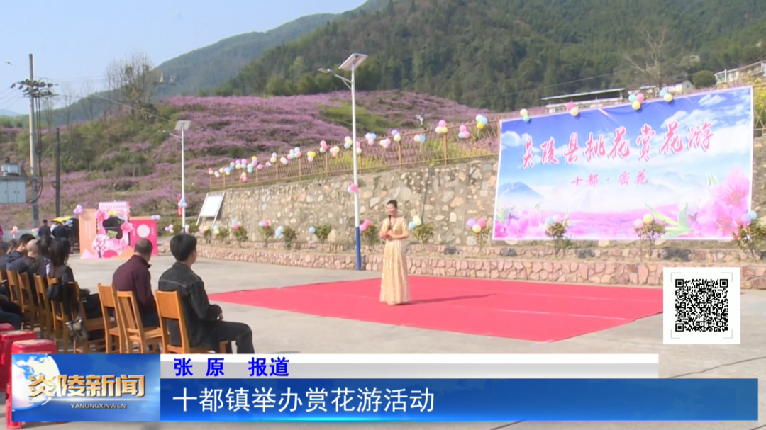 十都镇举办赏花游活动