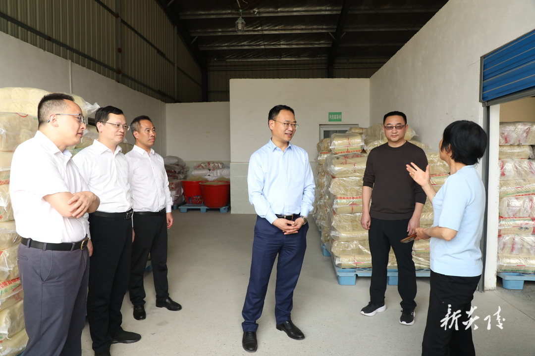 何恩广在炎陵县调研并巡林巡田