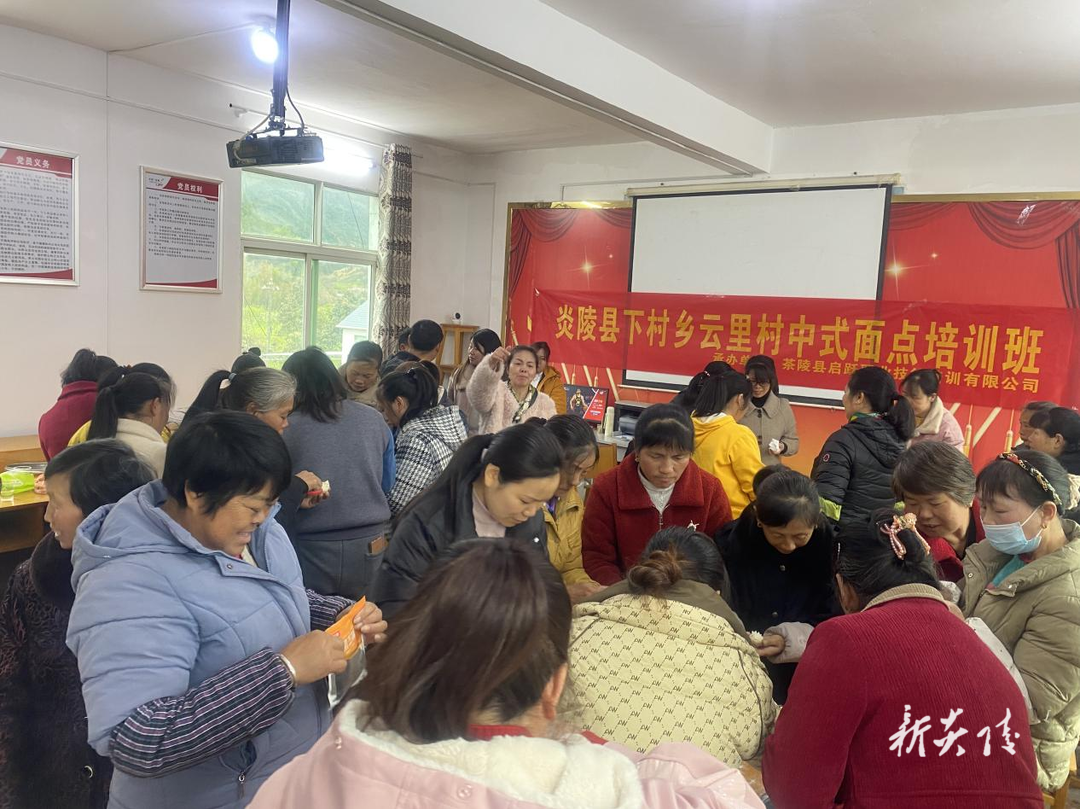 炎陵县下村乡：赋能村民 烘焙幸福“新食尚”