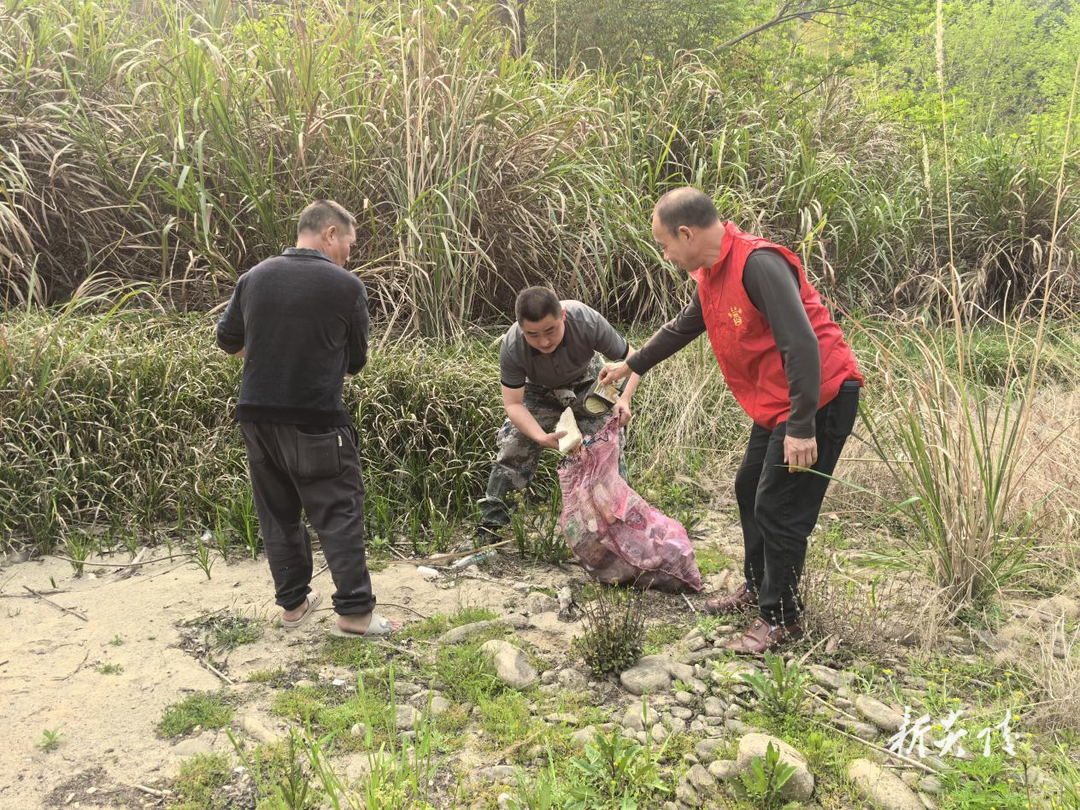 炎陵县垄溪乡：“清河净滩”守护绿水青山