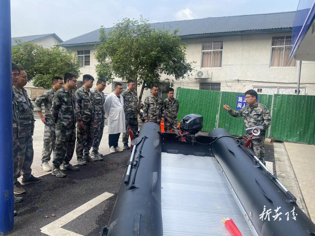 炎陵县船形乡开展水上练兵 锤炼应急救援“硬实力”