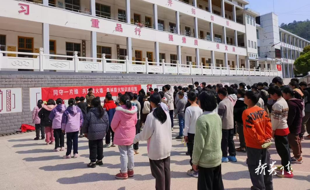 炎陵县策源乡：森林防火进校园 筑牢森林“防火墙”