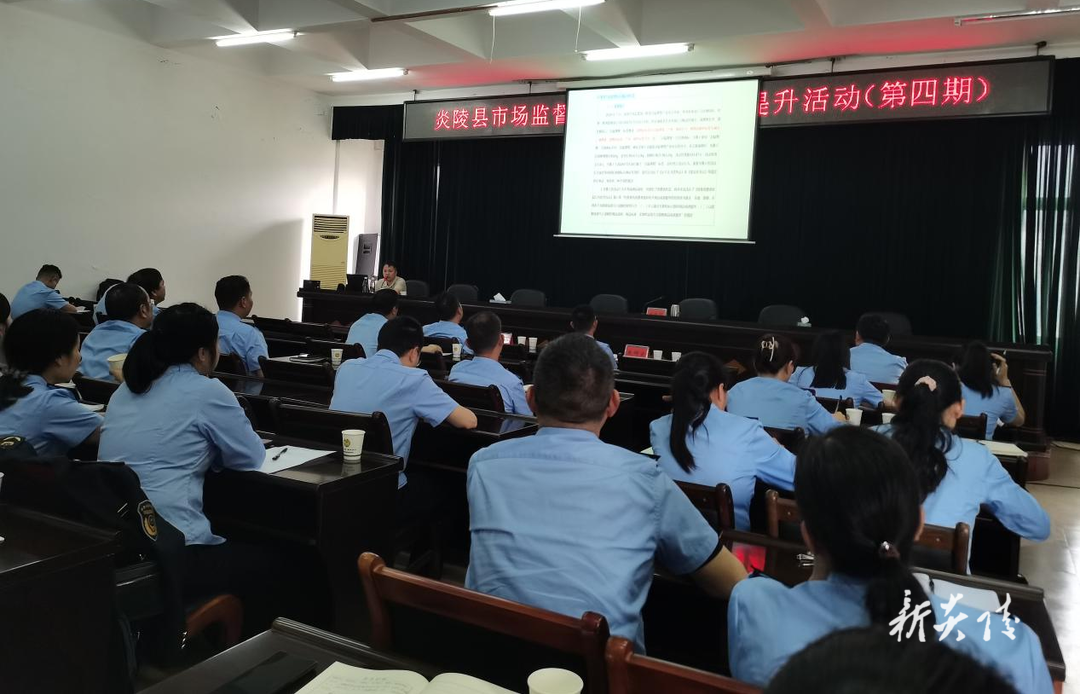 炎陵县市监局开展2025年第四期干部能力提升活动