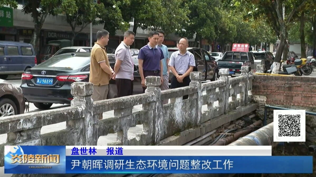 尹朝晖调研生态环境问题整改工作