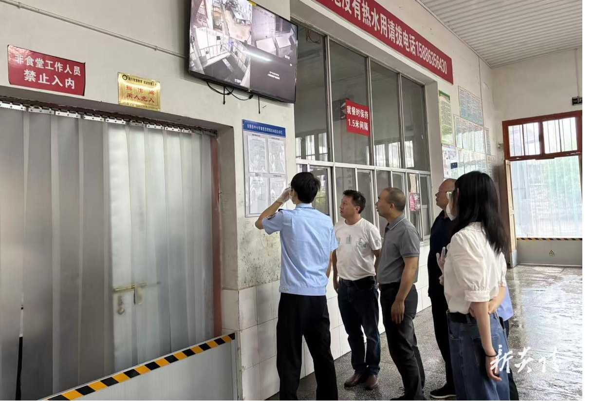 炎陵县策源乡：中考护航 食安先行