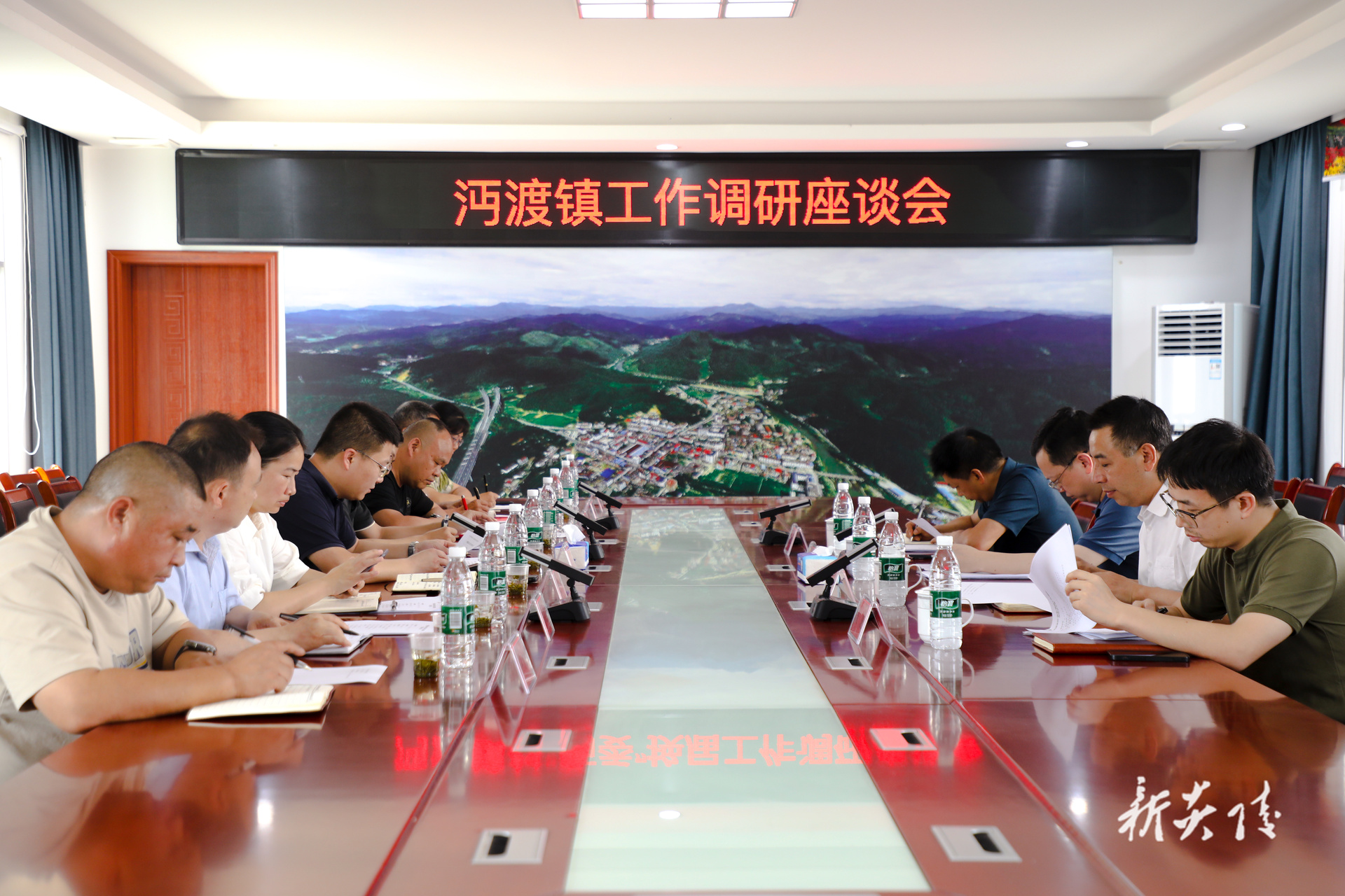 图文丨夏胜利在沔渡镇调研
