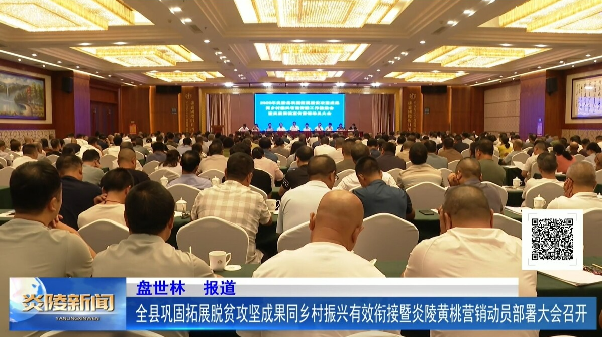 全縣鞏固拓展脫貧攻堅成果同鄉(xiāng)村振興有效銜接暨炎陵黃桃營銷動員部署大會召開